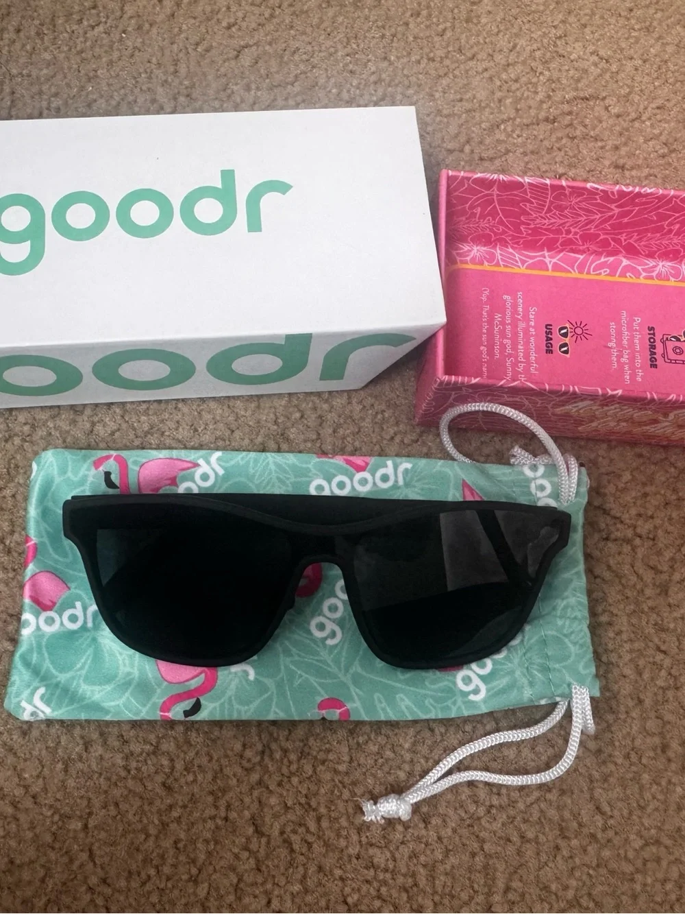 goodr UV400 100% UVA & UVB protection